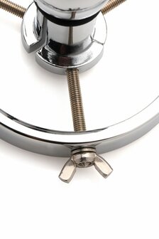 Roestvrijstalen Anaal Verkenner &ndash; Verstelbare Plug met O-Ringen