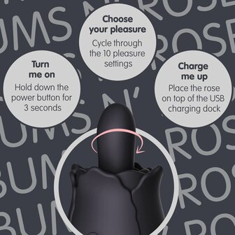 Skins Rose Buddies - Bums N Roses Anaal Vibrator