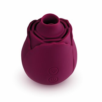 Skins Rose Buddies &ndash; The Rose Flutterz Vibrator | Krachtige Clitoris Stimulator in Roosvorm