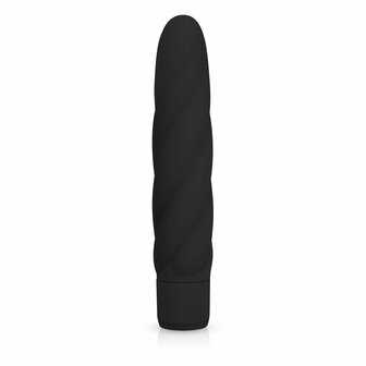 Zwarte Siliconen Vibrator &ndash; Elegant, Soepel &amp; Intens Genot