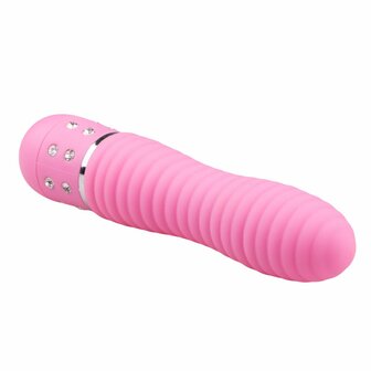 Mini Vibrator Geribbeld &ndash; Compact, Stil en Ergonomisch