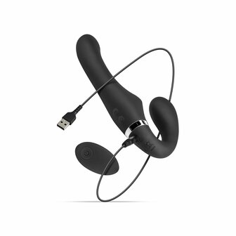 No-Parts Avery Strapless Strapon &ndash; Dual Pleasure voor Koppels