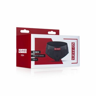 No-Parts Robin Strap On Harnas &ndash; Luxe, Comfortabel &amp; Verstelbaar maat L