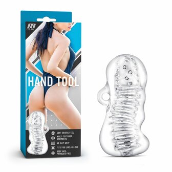 M for Men Hand Tool &ndash; Compacte Masturbator voor Intens Genot