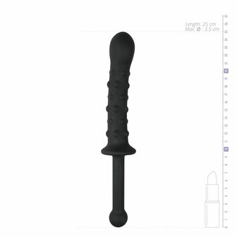 The Handler Dildo met Handvat &ndash; Dubbelzijdig &amp; Veelzijdig Plezier