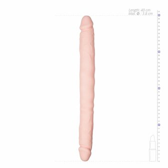 Double Ended Dildo &ndash; 40 cm | Flexibel, Realistisch &amp; Perfect voor Duo-plezier