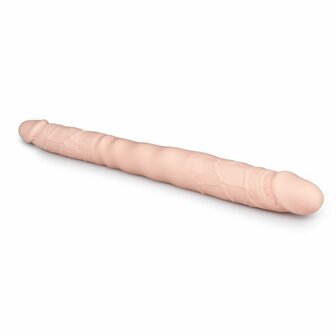 Double Ended Dildo &ndash; 40 cm | Flexibel, Realistisch &amp; Perfect voor Duo-plezier