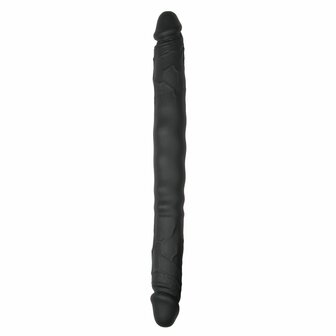 Double Ended Dildo &ndash; Zwart | Flexibel, Realistisch &amp; Perfect voor Duo-plezier