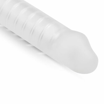 Boners Ondersteunende Penis Sleeve &ndash; Extra Lengte en Dikte voor Intenser Genot