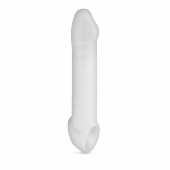 Boners Ondersteunende Penis Sleeve &ndash; Extra Lengte en Dikte voor Intenser Genot