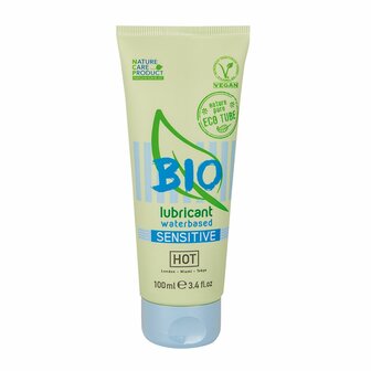 HOT BIO Sensitive Glijmiddel &ndash; Biologisch, Waterbasis &amp; Huidvriendelijk &ndash; 100 ml