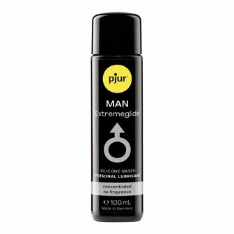 Pjur Man Premium Extremeglide &ndash; Siliconen Glijmiddel voor Mannen &ndash; 100 ml