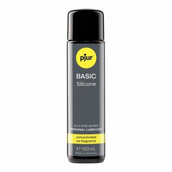 Pjur Basic Siliconen Glijmiddel &ndash; 100 ml &ndash; Langdurige Glijkracht