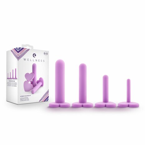 4-delige Vaginale Dilator Set – Zacht Siliconen voor Comfortabel Gebruik