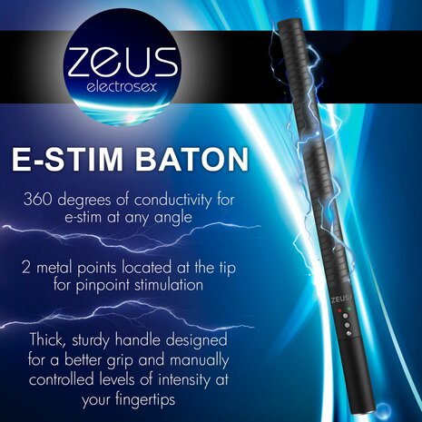 E-Stim Baton – Veilig & Controleerbaar Electrosex Speeltje