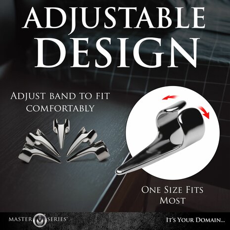 Vijfdelige Klauwring Set – Sensueel Krabben & Stimulatie