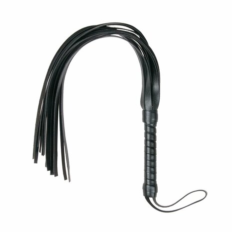 EasyToys Fetish Collection Flogger – Zwart Kunstleer voor SM-Spel