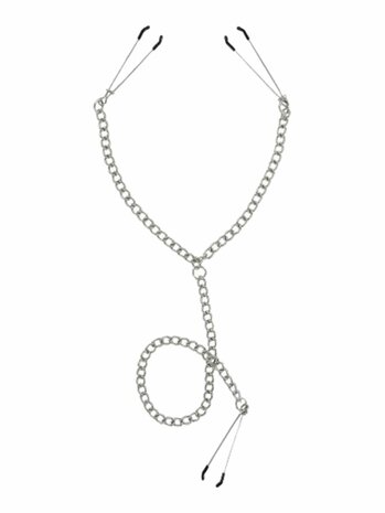 Tepel- & Clitorisklemset – Verstelbare Trekspanning voor Intens Plezier