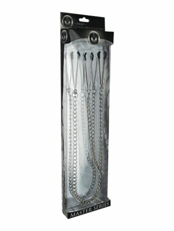 Tepel- & Clitorisklemset – Verstelbare Trekspanning voor Intens Plezier