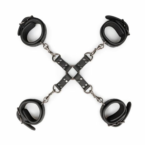 Complete Bondage Set – Hand- & Enkelboeien met Hogtie