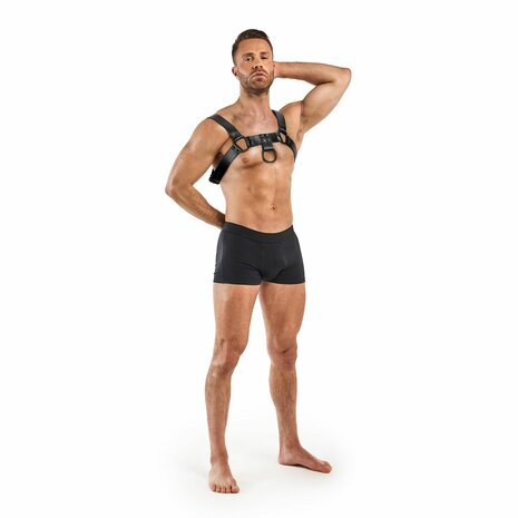 Kinky Verstelbaar BDSM Harnas – Duurzaam Kunstleer