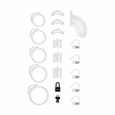  Lockdown Kuisheidskooi Transparant - Medium