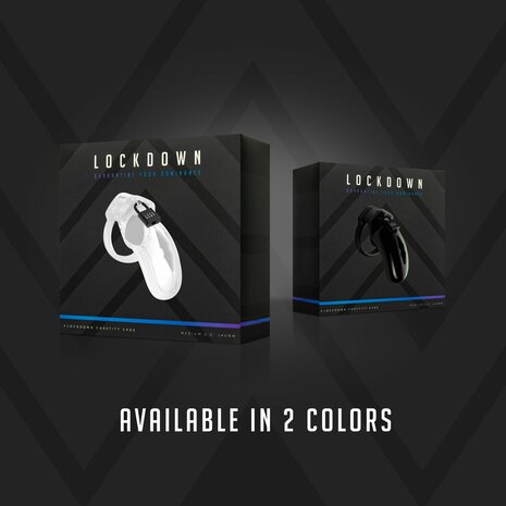  Lockdown Kuisheidskooi Transparant - Medium