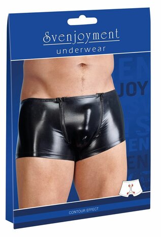 Wetlook Boxer voor Mannen – Kinky & Dominante Look