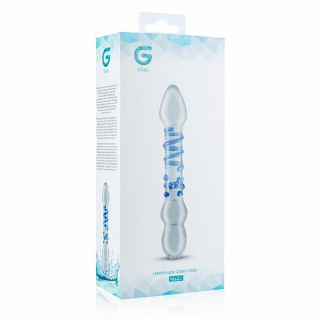 Glazen Dubbele Dildo No. 21