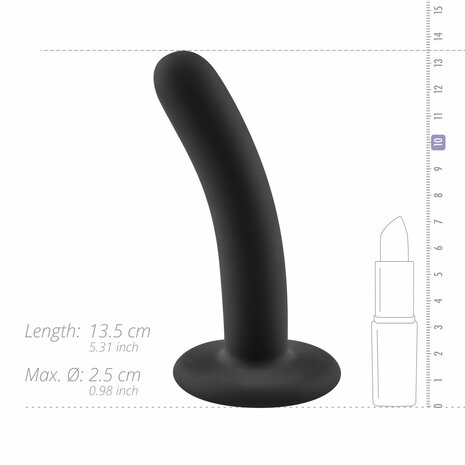 No-Parts Logan Dildo – 13,5 cm: Ergonomisch, Veilig en Veelzijdig