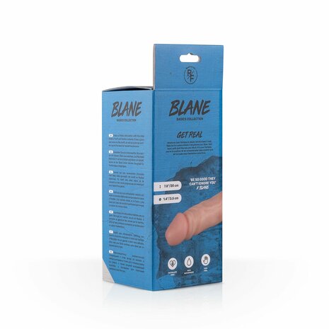 Blane Realistische Dildo Met Zuignap – 20 cm | Real Fantasy
