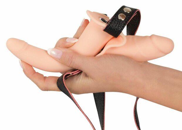 Strap-On Met Dubbele Vibrerende Dildo
