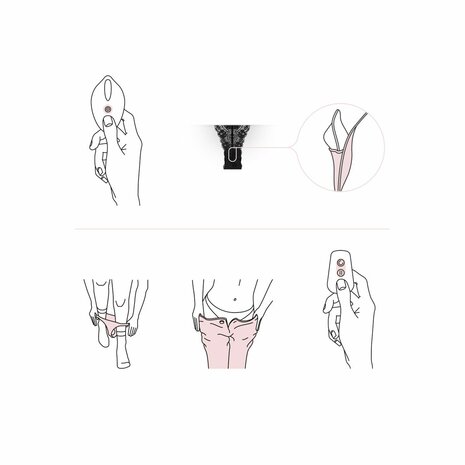 vibrerende string van PantyRebel 