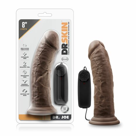 Dr. Skin - Dr. Joe Vibrator Met Zuignap 20 cm -
