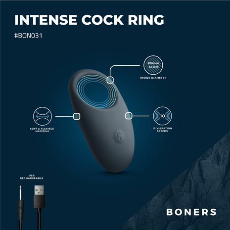 Boners - Vibrerende Cockring