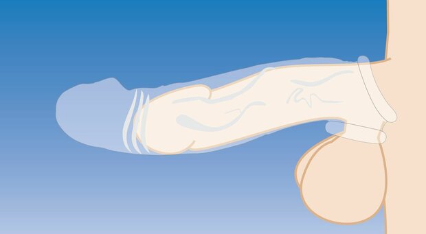 Extender Gebogen Penissleeve