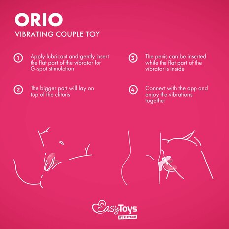 EasyConnect - Koppelvibrator Orio app gestuurd