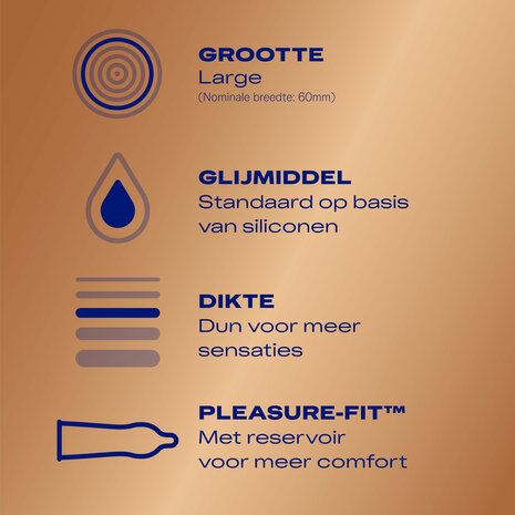 Durex Condooms Nude XL - 10 stuks