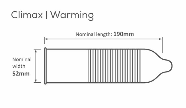 Pasante Warming Condooms - 144 stuks