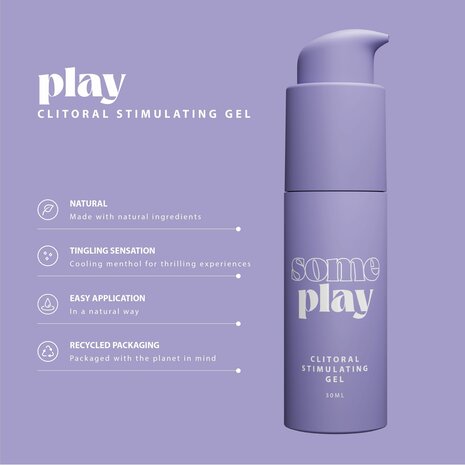 SOME PLAY - Clitorale Stimulerende Gel - 30 ml