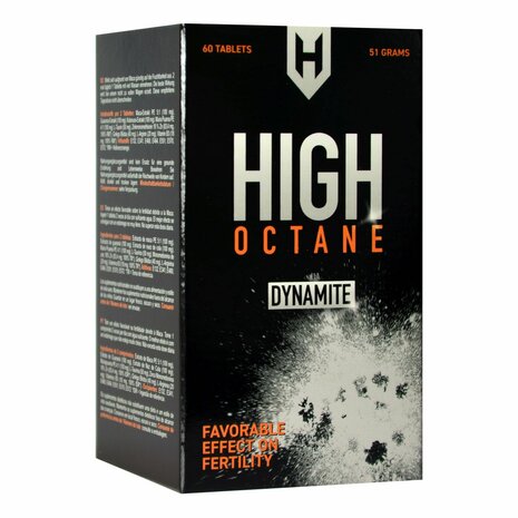 High Octane Dynamite Sperma Verbeteraar - 60 capsules