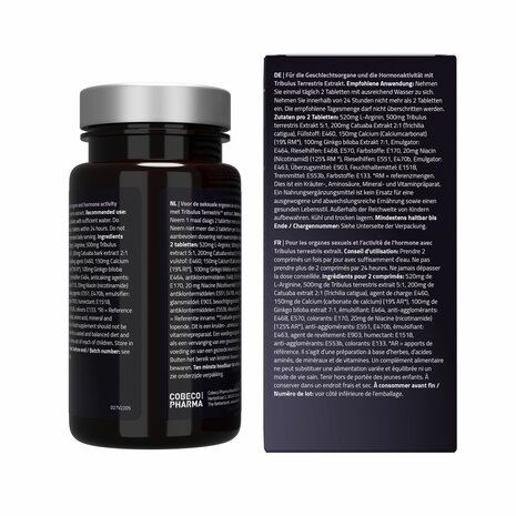 CoolMann - Male Potency Potentie Pillen - 60 stuks