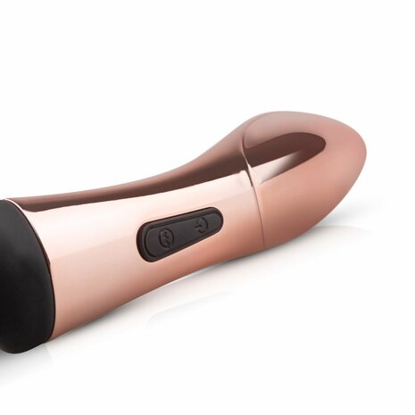 Rosy Gold – Nouveau Curve Massager | Elegante Wand Vibrator met 10 Standen
