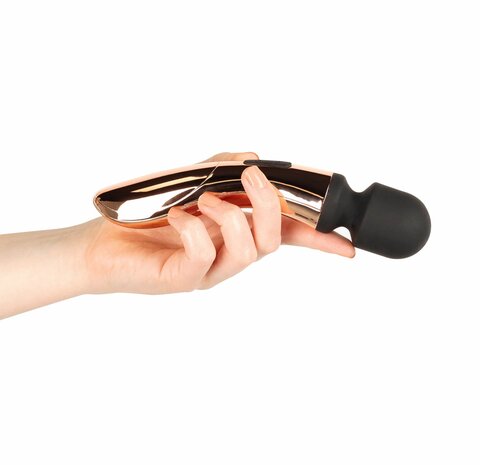Rosy Gold – Nouveau Curve Massager | Elegante Wand Vibrator met 10 Standen