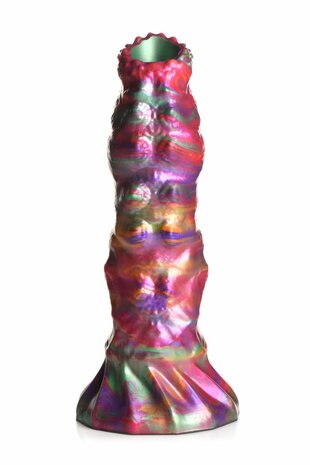 Ovipositor Dildo met Zachte Siliconen Eieren – Handsfree en Strap-On Compatibel