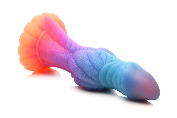 Glow-In-The-Dark Alien Dildo – Flexibel, Handsfree & Futuristisch Genot