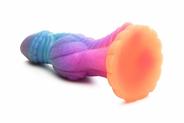 Glow-In-The-Dark Alien Dildo – Flexibel, Handsfree & Futuristisch Genot