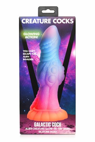 Glow-In-The-Dark Alien Dildo – Flexibel, Handsfree & Futuristisch Genot