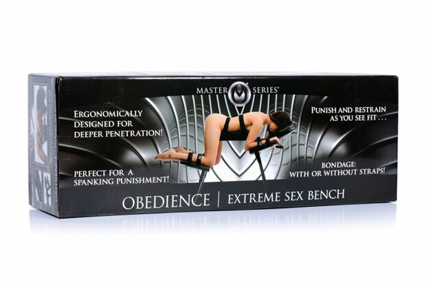 Extreme Sex Bench – Stevig Bondage Meubel met Verstelbare Banden