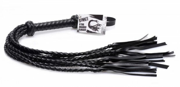 Lange Gevlochten Flogger
